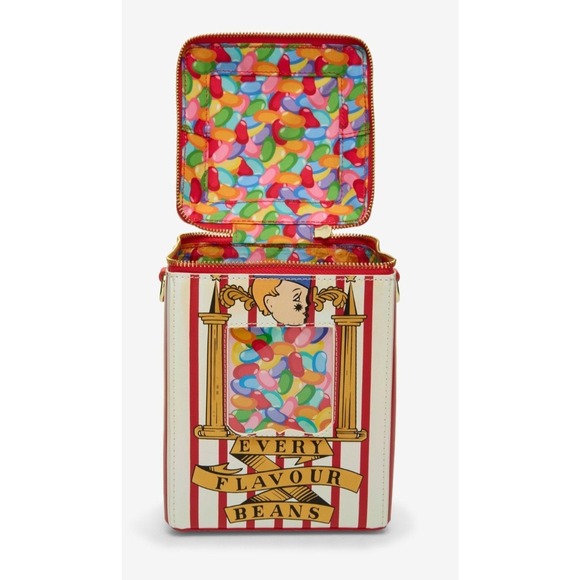 NEW Loungefly Harry Potter Bertie Bott's Crossbody Figural Bag & Cardholder Set - Picture 4 of 7